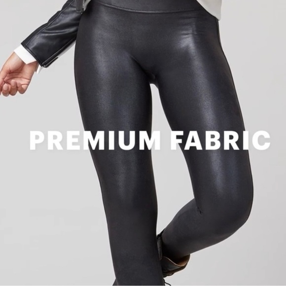 Spanx Faux Leather Legging‎ - Small Petite - Picture 2 of 9